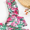 2025 European & American Women's Sexy Ruffle Backless Bikini Swimsuit