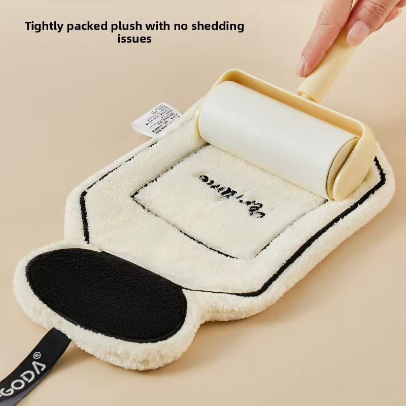 Hangable Hand Towel, Thickened Absorbent Quick-drying Bathroom Special Handkerchief Hand Cloth Children's Handkerchief Towels
