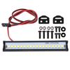 RC Car LED Roof Light Bar, High Brightness, for Traxxas TRX6/TRX4/SCX10 1/10 Scale RC Crawlers, Deformation Resistant, 18 Beads, 83mm Long, Easy Insta