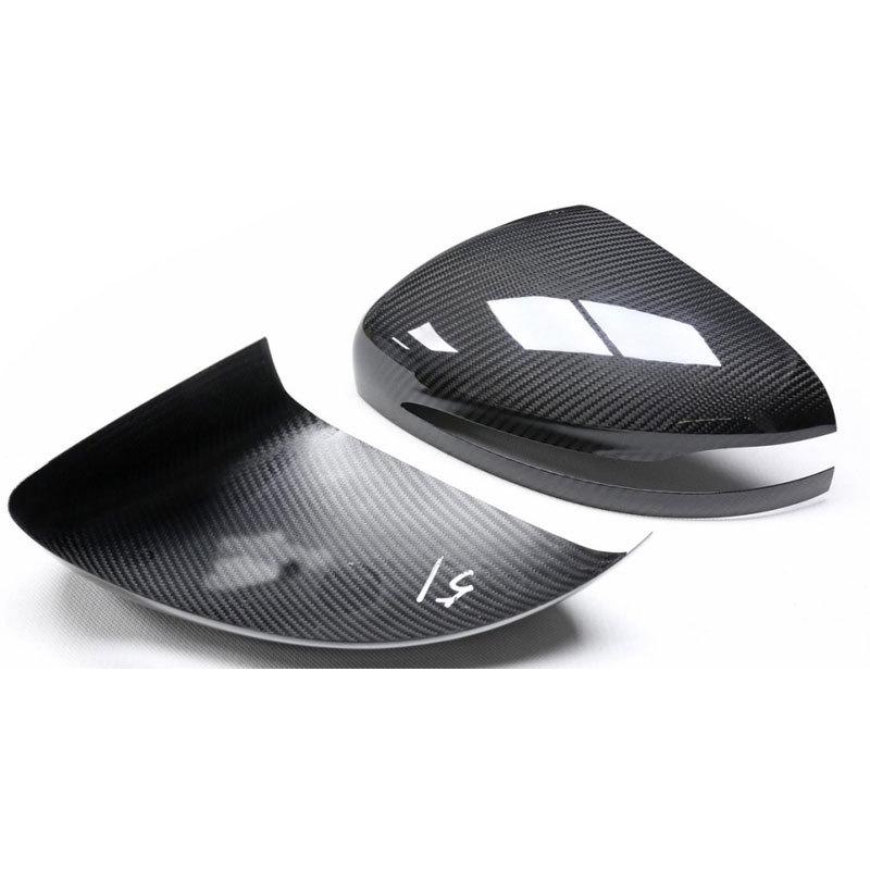 Carbon Fiber Rearview Mirror Cover for 2019-2024 Mercedes G-Class W464 G63 G500, Adhesive Installation