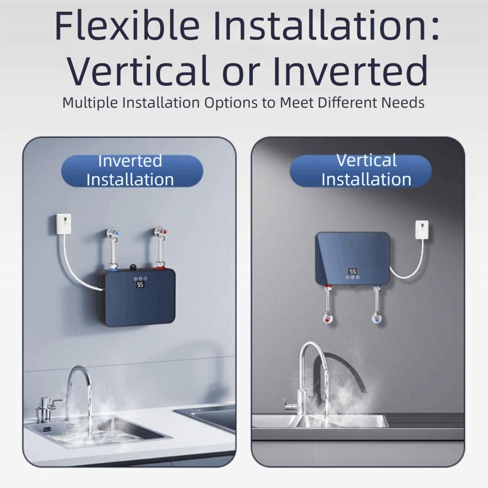 Constant Temperature,with Anti-freezing Function Instant Electric Water Heater Kitchen, Bathroom