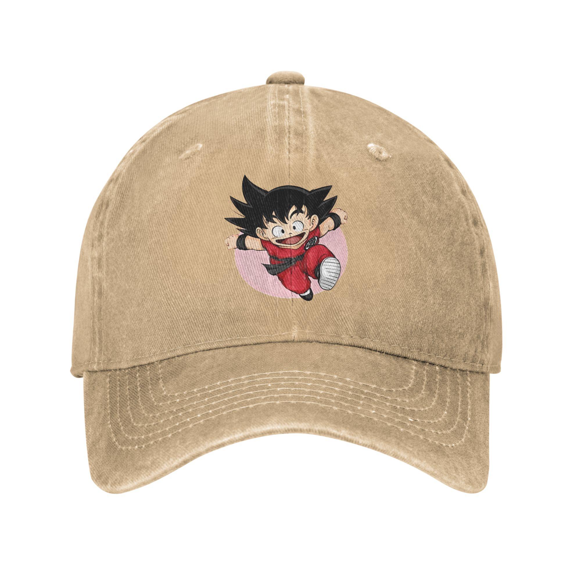 

Retro Dragon Ball Goku s First Leap Baseball Cap for Men Women Distressed Denim Snapback Hat Outdoor Adjustable Fit Hats Cap One Size хаки