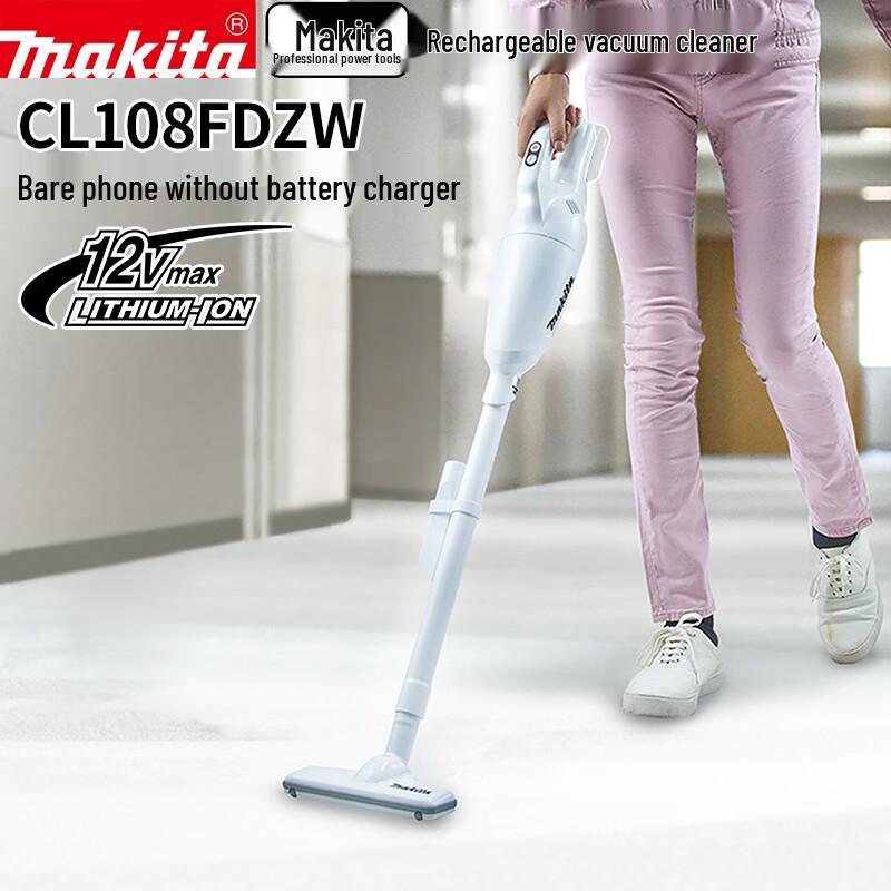 Makita CL108F Series 12V Cordless Vacuum Cleaner CN plug (adapter included)