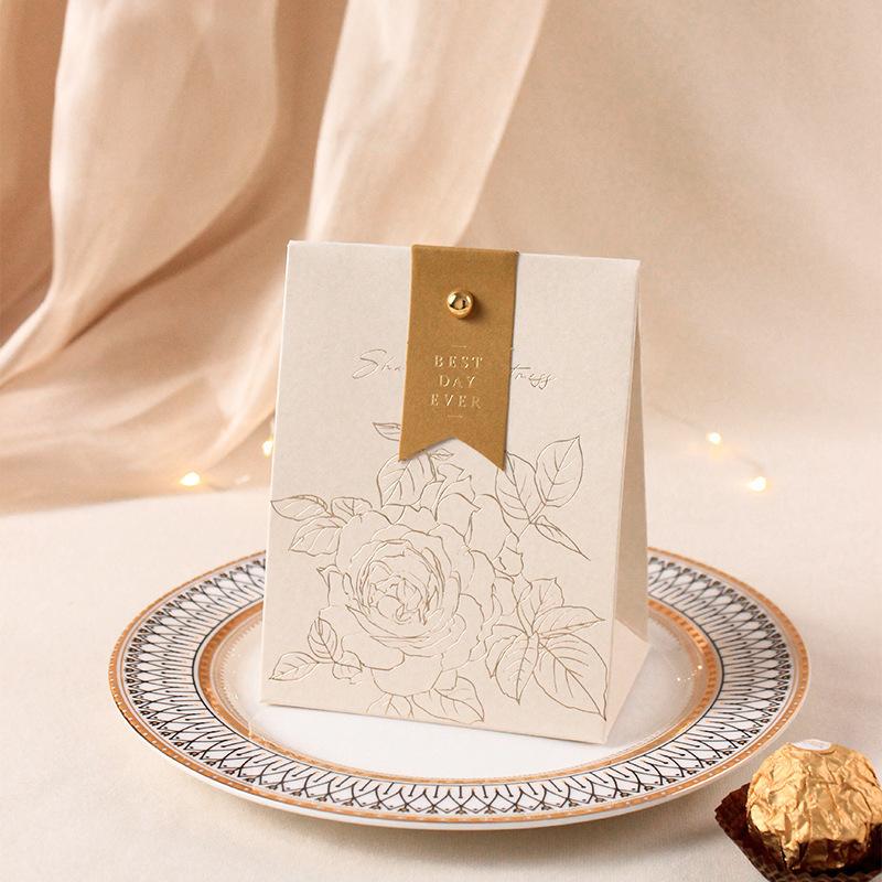 10Pcs Gift Bags, Candy Box Wedding Favors, Small Jewelry Packaging Bags, Kitchen Organizer Sack Set