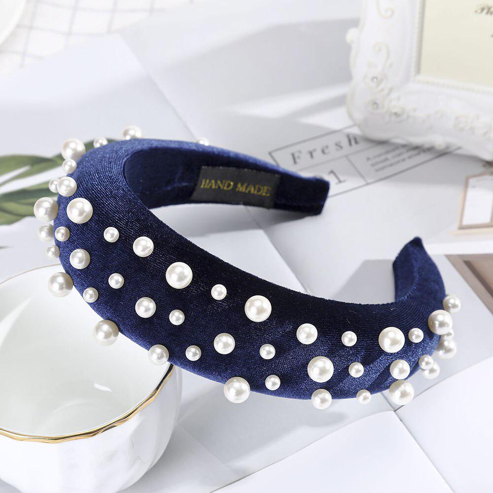 Girls Lovely Thick Twist Velvet Headband Weave Women Hair Hoop Hair Accessories