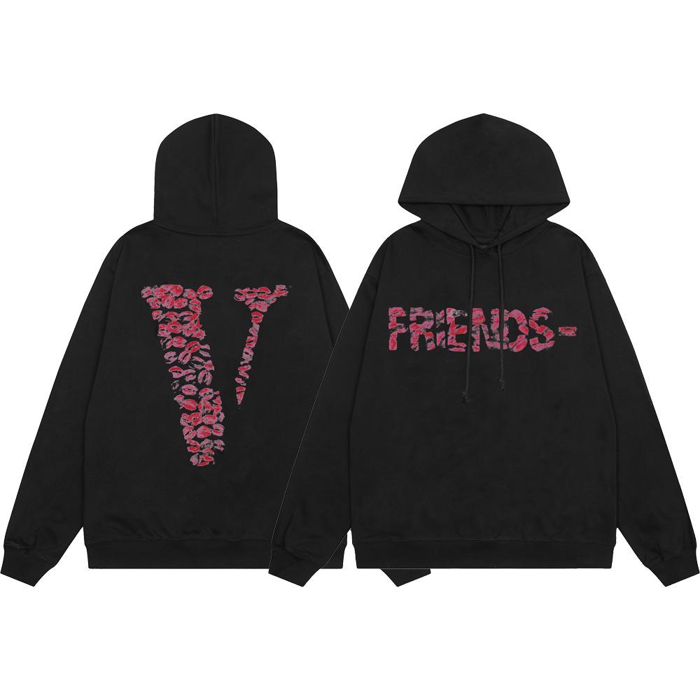 VLONE Jerry Kirschblütenblatt-Print Hoodie - Trendiges High Street Herbst/Winter Sweatshirt