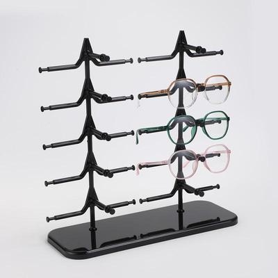 Theken-Brillenständer: Doppelreihe für 10 Paare, Einzelreihe für 5 Paare