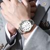 TPW Light Up Watch Dial Full Luminous Face 40mm Easy Reader Steel Strap 3ATM