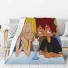 Custom Hey Arnold Animated Anime Helga Pataki Blanket Warm Fleece Soft Flannel Throw Blankets for Bedroom Couch Car Autumn