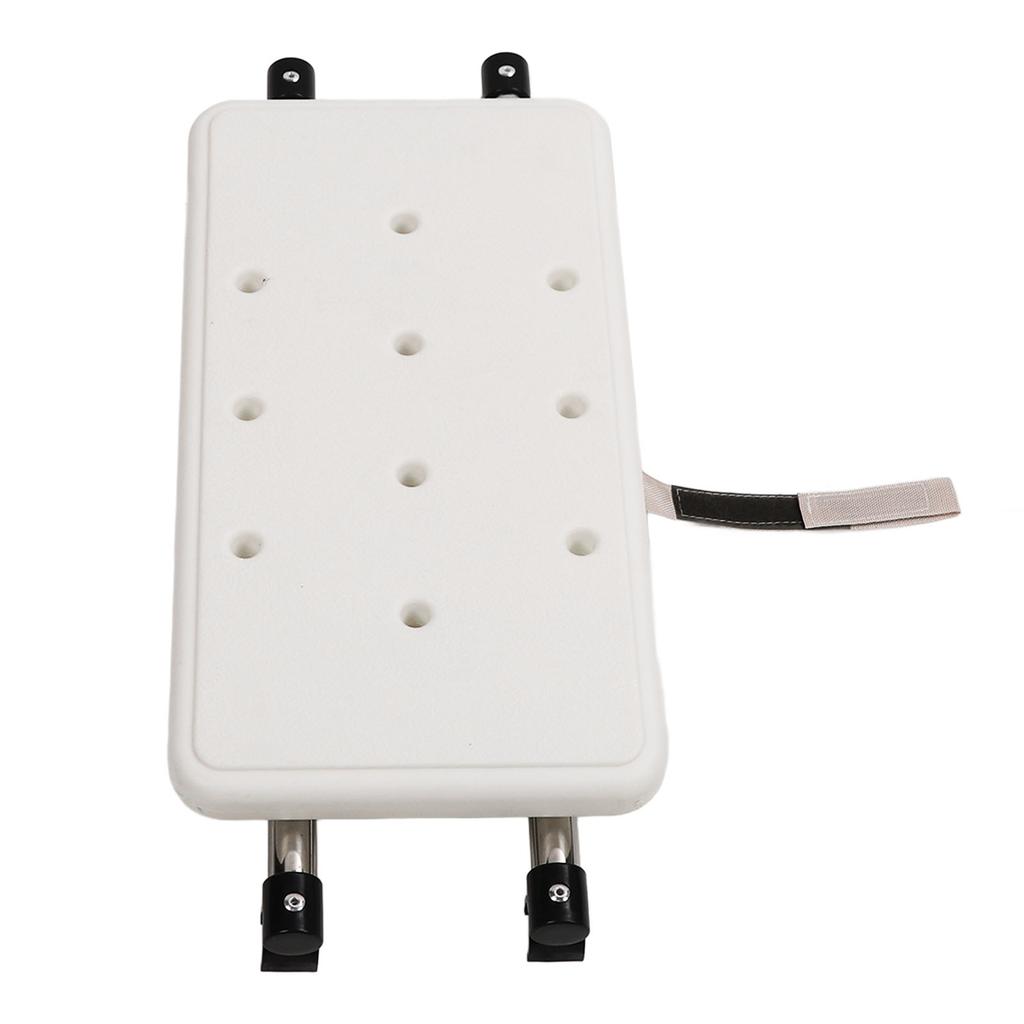 Walker Bath Seat Plate Anti Slip Senior Rest Seat Accessories with Drainage Holes for Disabled