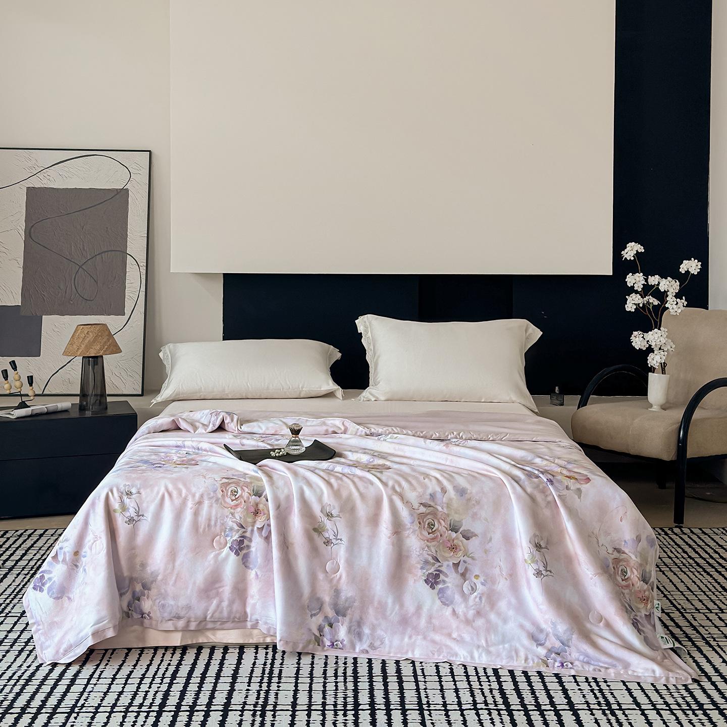 Spring/Summer 2026 Lyocell Tencel Cooling Quilt for Home Use 150x200cm Single Summer Quilt