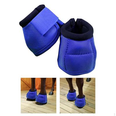 Horse Bell Boots Shock Absorbing for Equestrian Accessories