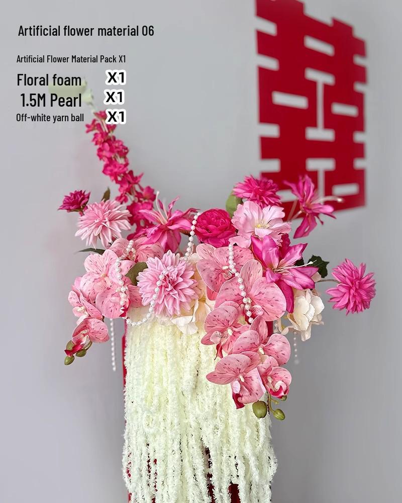 Romantic Wedding Decor: Artificial Flowers for Bedroom & Bridal Chamber