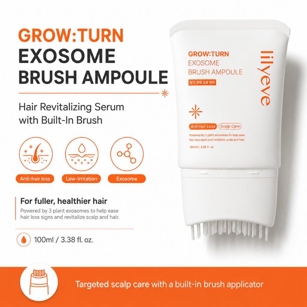 lilyeve Crescere:Gira Pennello Ampolla Esosomiale 100ml