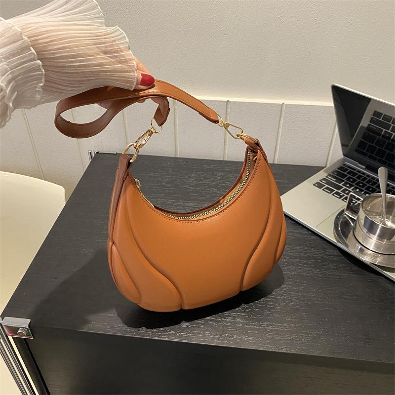 Stylish Pu Leather Handbag for Women Armpit Shoulder Bag, Fashiable Tote Bag, Versatile Crossbody Bag, Suitable for Daily Use