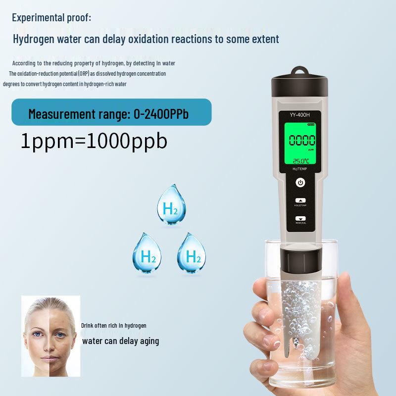 TDS and pH Water Quality Test Pen for Household Use: High Precision EC Conductivity Measurement Instrument