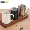 350/600ML Kaffe Mjölkskumningskanna 304 Rostfritt Stål Exakt Skala Hög Kvalitet Latte Barista Professionell Kaféredskap