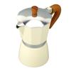 Kaffeekocher für Herdplatte 300ml Aluminiumlegierung Sicher Moka-Kanne für Zuhause Induktionsherd Gasherd