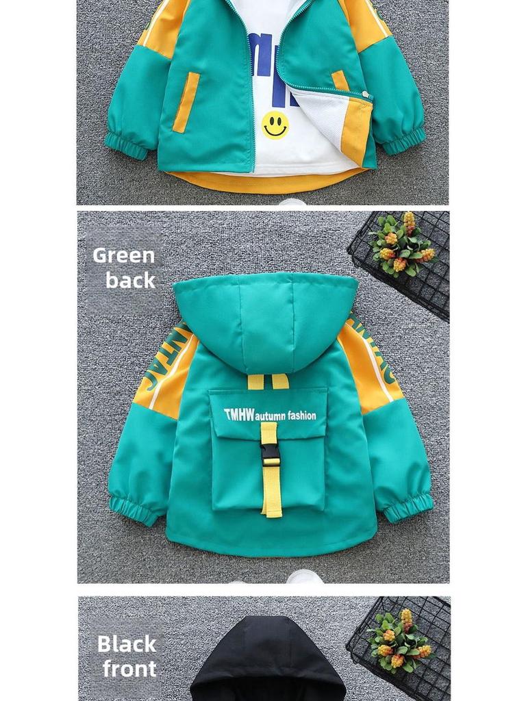 Girls' Trendy Hooded Jackets - Spring & Autumn Coats 2025 for Kids