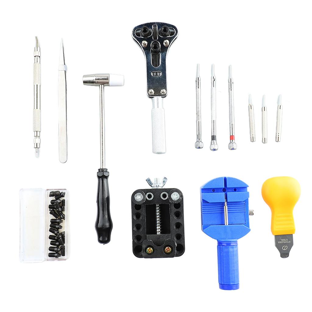 Uhrenreparaturset Multifunktional Praktisch Tragbar Uhrenboden Entfernen Reparaturwerkzeugset