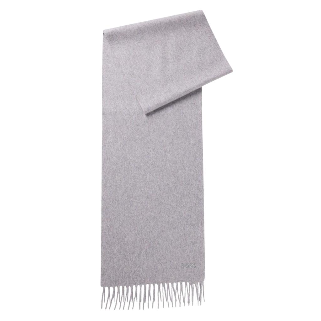 Boss Mens Embroidered Logo Scarf
