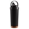 750ml Stainless Steel Thermal Cup Double Wall Vacuum Insulated Mug with Leak-Proof Lid Three-in-One Spout Design Coffee Cup