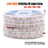 5M 10M 15M 20M 24V LED Strip Lights 2835 120LEDs/m IP20 Home Lamp Strip Warm/Natural/White IP68 Flexible Tape for Outdoor Garden
