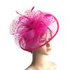 Fascinators Hat Tea Party Headwear Ribbons Feathers Decoartion 1920s Club Stylish Elegant Headbands With Headband And Clip Headpiece For Girls Women