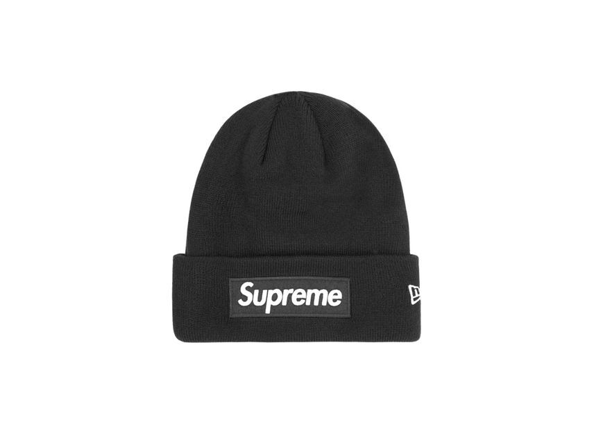 Supreme New Era Box Logo Beanie Black 23FW One-Size