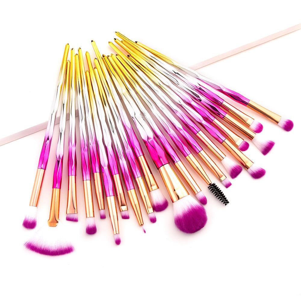 Neues 20 Einhorn Diamant Make-up Pinsel Set Set Pinsel, Augenpinsel Beauty Werkzeuge Make-up Werkzeuge