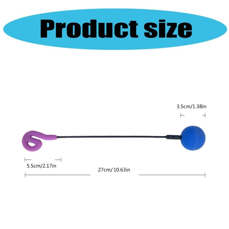 Double Head Friction Gong Mallet Soft Low Notes Gong Resonant Mallet Replacement Gong Wand for Sound Healing Tool