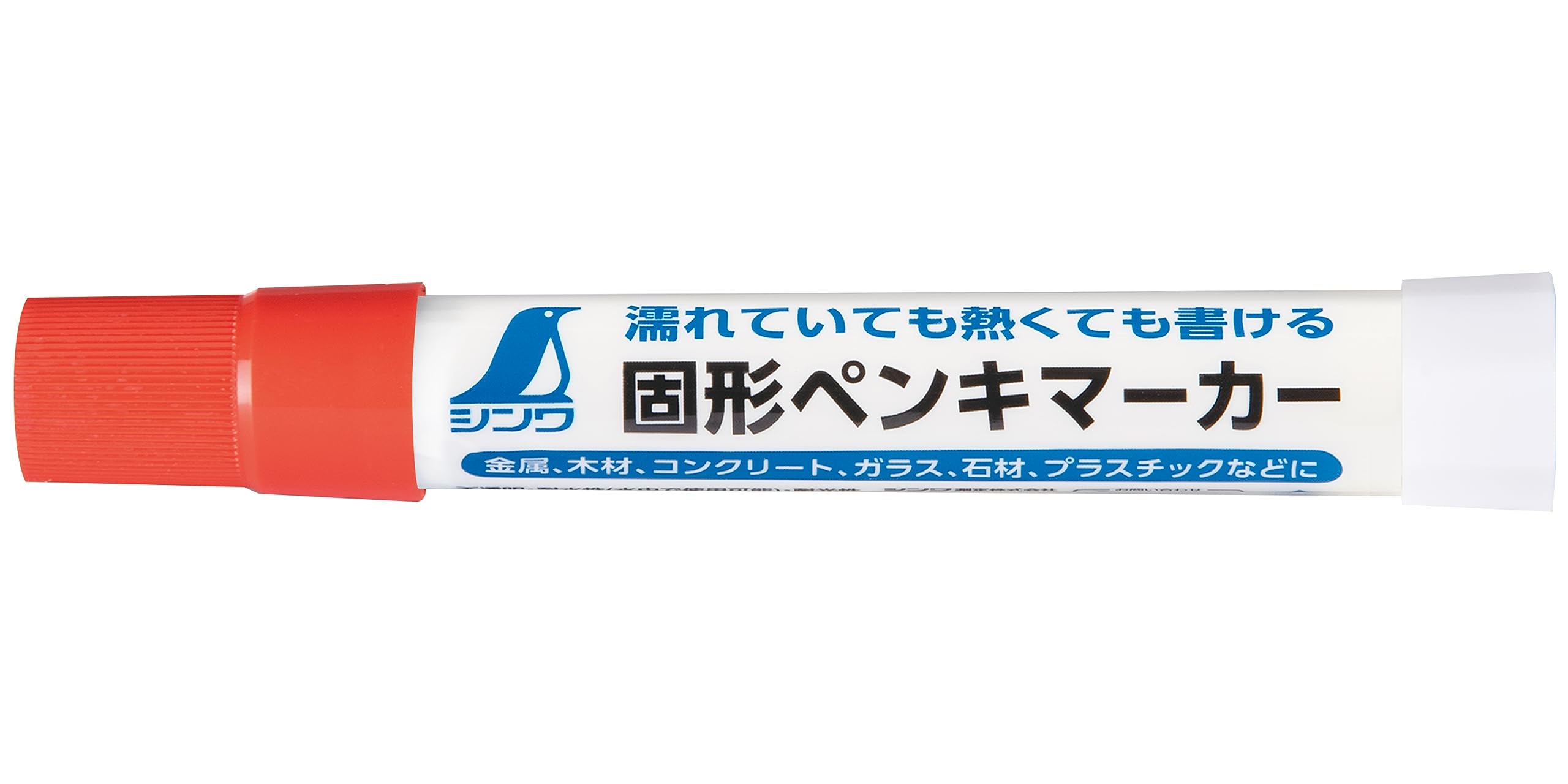 

Shinwa Sokutei Solid Paint 79143 Marker, Red, красный