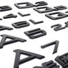 1Pc 3D ABS 2.0TDI/3.0TDI Displacement Badge Sticker - for A1/A3/A4/A5/A6/A7/A8/Q2/Q3/Q5/Q7 Trunk