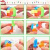 Adventskalender für Gehirntraining Weihnachtsgeschenk Kinderspielzeug/Puzzle -
