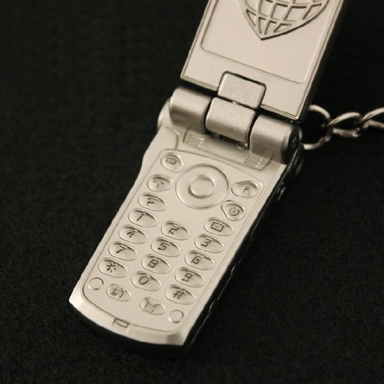Mini Mobile Phone Shaped Charm Keychain Cute Sweet Harajuku Key Chain Decorations Unique Gift Creative Y2k Accessories