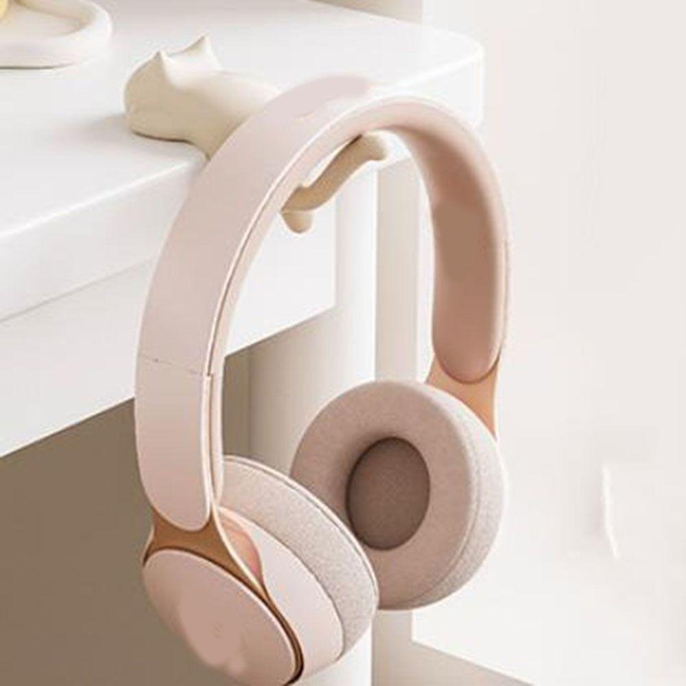 4Pcs Decorative Cat Table Hook Cute Travel Bag Holder Portable Desk Side Hooks  for Home