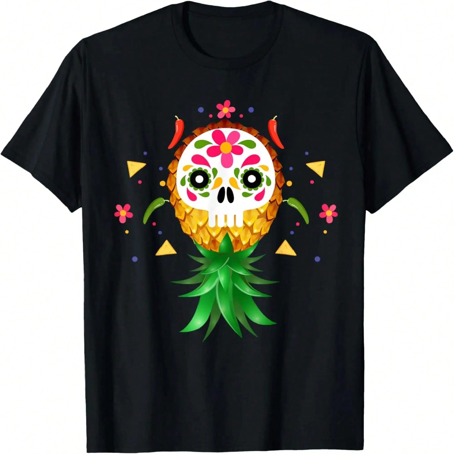 Thick Thighs Pineapple Vibes Swinger T-Shirt S разноцветный