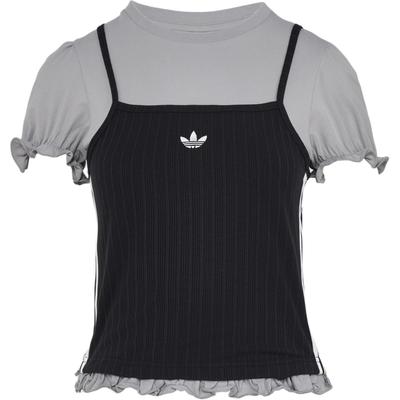 Originals Slim Fit Round Neck Short Sleeve Puff Sleeve T-Shirt Women Tops KY3299
