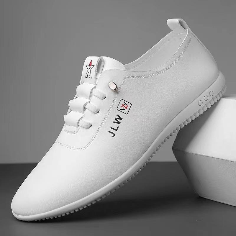 Men's Doudou shoes autumn new soft sole soft surface non-slip waterproof leather shoes fashionable, simple and versatile