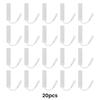 100/50/20/10pcs Muscle Stimulator Electrode Pads Non-woven Self Adhesive Gel Replacement Pads for Tens Digital Therapy Machine