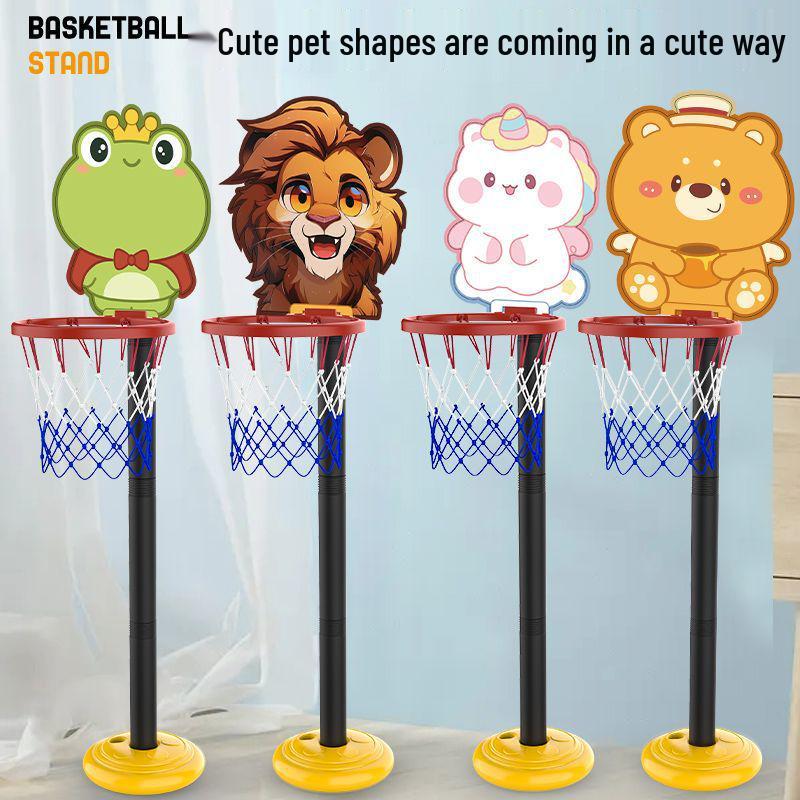 Adjustable Height Basketball Hoop for Kids - Indoor/Outdoor Play