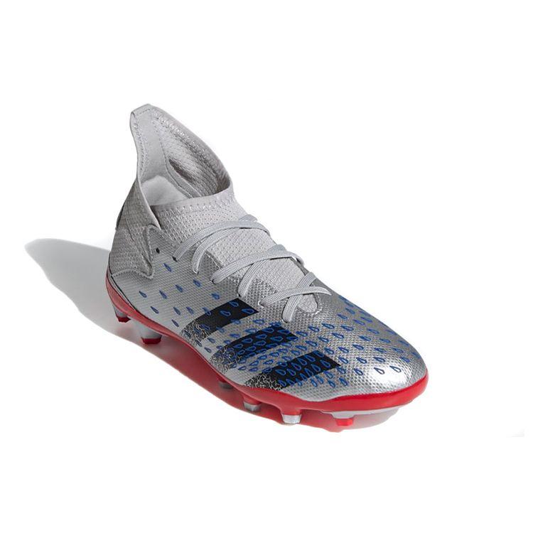 Adidas Ult Predator Freak.3 Multi Ground Boots Kids Football Boots Silver Gray FY7625