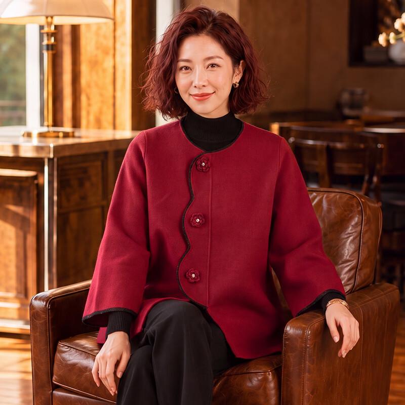 Qianlian Women's Autumn Chinese-Style Casual Cardigan