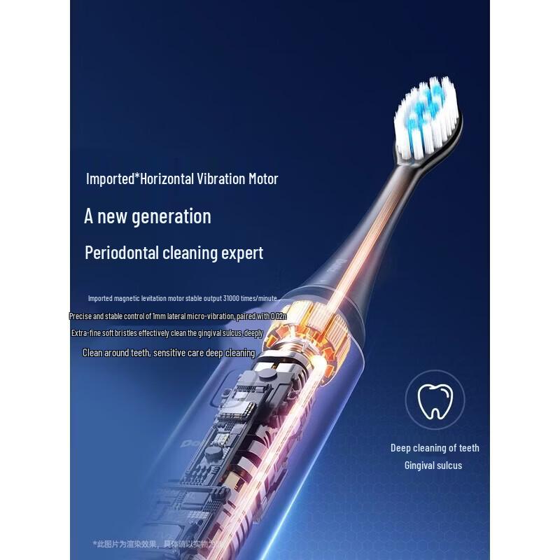 

Panasonic EW-DC14 AI Smart Sonic Electric Toothbrush CN plug (adapter included)