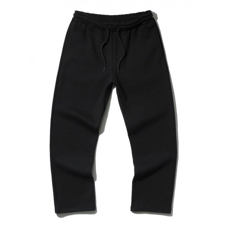 Unisex Fleece Jogger Pants Winter Thick Warm Loose Fit Casual Streetwear Sweatpants Men Women