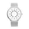 Concept Stainless Steel Mesh Strap Watch Men'S Personality Creative Waterproof Calendar Luminous Quartz Watch