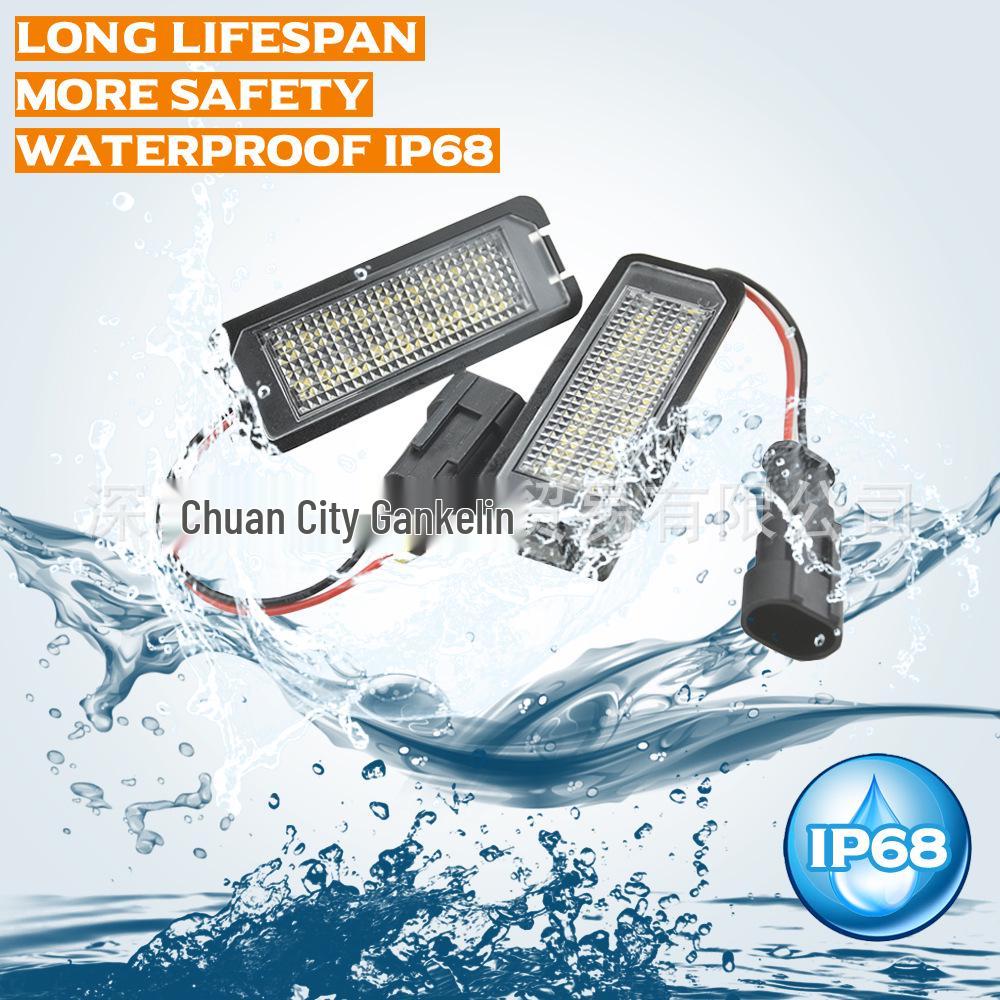 Volkswagen Scirocco/Golf/Fox LED License Plate Light (EU/Africa)