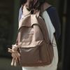 School bag for girls, junior high school students, senior high school students, new backpack, simple travel backpack.