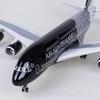 Air New Zealand Airways Airways A380 Model Plane Resin 1/160 Scale Plane With LED Lights and Wheels Enthusiasts Gift Decoration