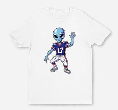 Josh Allen Bills Alien Buffalo Fan T-Shirt Adult & Youth Sizes -Great Gift!